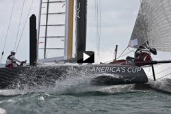 Nya America's cup-båten AC 45