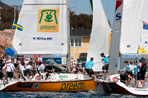 Finalen i 2010 års matchrace. Foto: Dan Ljungsvik/LWM