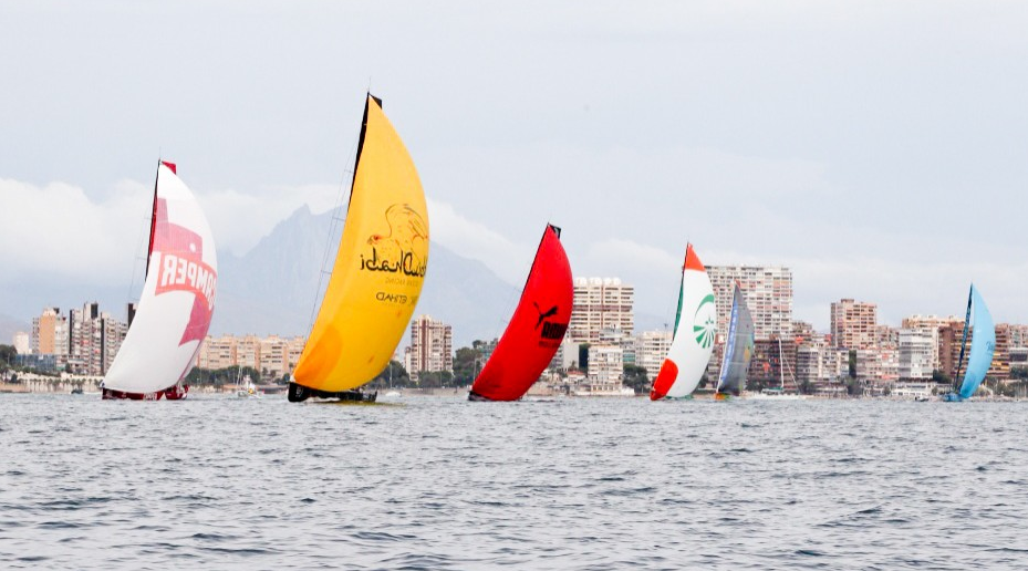 Volvo Ocean Race In-Port Race i Alicante