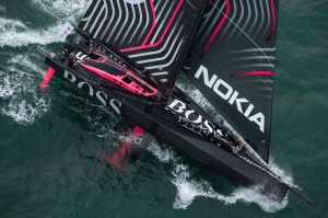 Alex Thomson och Hugo Boss bryter Transat Jacques Vabre.