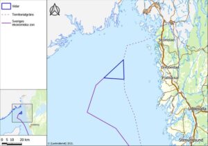 Vindkraftsparken Vidar ska ligga i norra delen av Skagerrak, ca 25 km väster om Väderöarna.